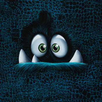 VORBESTELLUNG - Panel Monsta petrol by Thorsten Berger - French Terry, Swafing